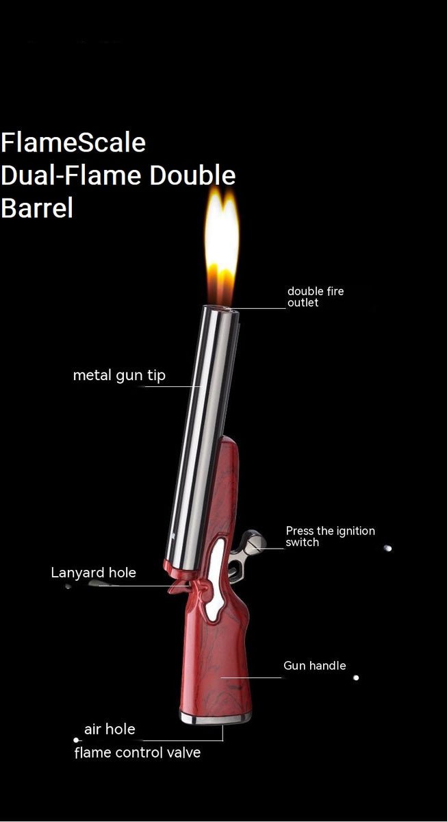 FS Double Barrel Flame Lighter