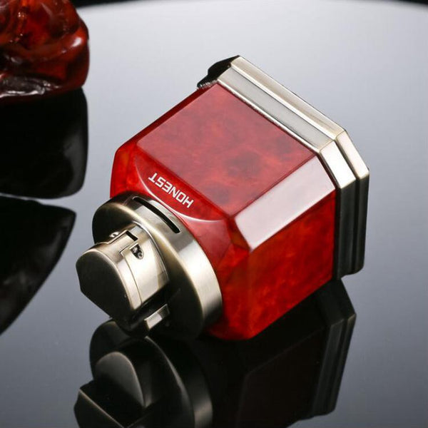 FS Octagonal Red Flame Jet Lighter