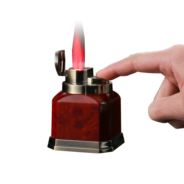 FS Octagonal Red Flame Jet Lighter